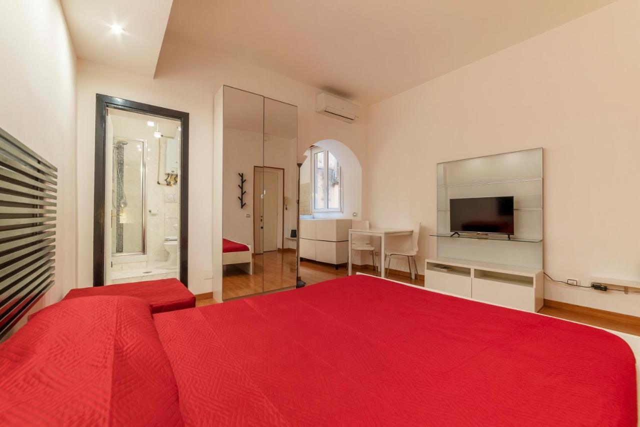 روما Trastevere & San Cosimato Studio Flat المظهر الخارجي الصورة